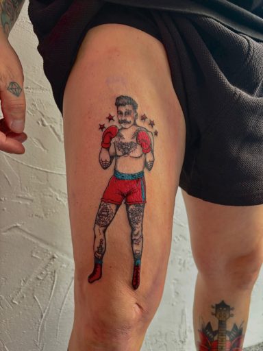 Tattoo old school Krefeld Susanne Swillens Just Ink Tattoo